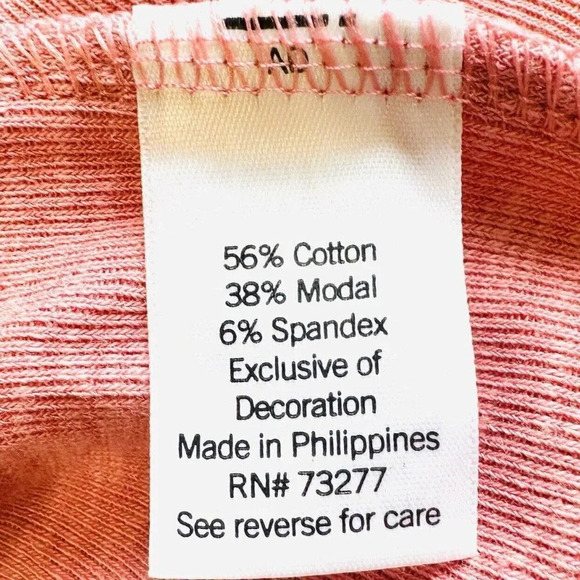 NWT LAUREN CONRAD Women Long Sleeve Pullover Round Neck Pink Shirt Plus Size XXL - Picture 11 of 12